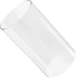 SUNWO Borosilicate Glass, Clear Candle Holder, Glass Chimney for Candle Open Ended, Glass Hurricane Candle Holders Diameter 3.5", Height 6"