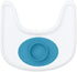 ezpz Tiny Bowl - 100% Silicone Suction Bowl with Built-in Placemat for First Foods + Baby Led Weaning - Fits on All Highchair Trays - 4 Months+ (Coral)