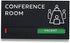 Kubik Letters Conference Room Sign - Do Not Disturb Sign - Meeting in Progress Door Sign - Office Sign - Sign Out - Office Door Sign - Door Signs for Office - Occupied Sign - Do Not Disturb Door Sign