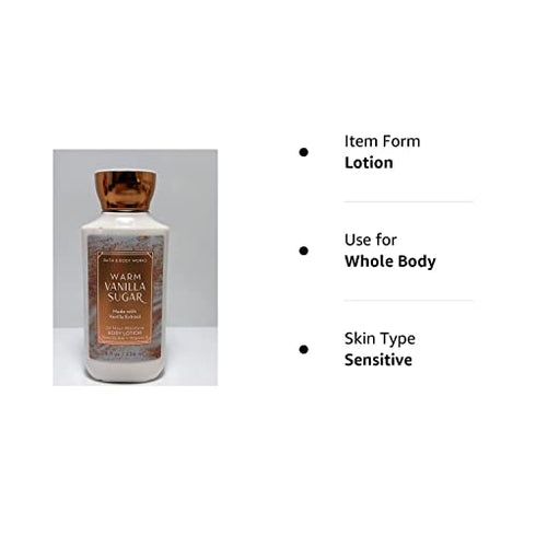 Warm Vanilla Sugar Body Lotion Gold Swirl 2020