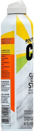 Clean & Clear Stone, Granite, Marble, and Stone Cleaner, 12 Ounce Aerosol Spray Can