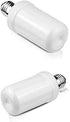 LED Flame Effect Fire E26 Light Bulbs,Creative with Flickering Emulation Lamps,Simulated Nature Fire in Antique Lantern Atmosphere for Holiday Hotel/ Bars/ Home Decoration Restaurants(2 pack)