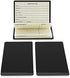 AppleTofu Magnetic Address Book - Wallet Size Address Book - Credit Card Size Address Book - Pocket Address Book for Men, 21 Pages, 9 Lines - Keep Contact Info Handy at All Times - Set of 2