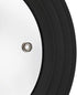 Houseables Pot Lid, Pan Cover, Universal, Silicon, Tempered Glass, Black, Fits 10", 11", 12", 4mm Thick, Vented, Replacement Top for Crockpot, Cast Iron Skillet, Heat Resistant Handle, Dishwasher Safe