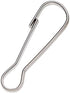 Mini Skater 2 Inches Heavy Duty Metal Flag Pole Snap Clips Loop Hook Flagpole Attachment Halyard Rope Accessory (6)