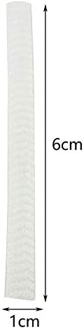 Tegg Thread Spool Net 100PCS 6x1cm Embroidery Machine Thread Net Spool Sleeve Sewing Quilting Thread Support Hose
