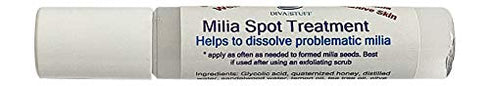 Milia Spot Sensitive Skin Treatment With Glycolic Acid, Retinol Lipisomes, Olive Squalene, Lactic Acid and More, Made in the USA, By Diva Stuff