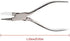 Round & Nylon Jaw Eyeglasses Frame Pliers, Eye Glasses Adjusting Pliers Optical Optician Tool, Eyeglasses Repair Tool Adjusting Eyeglasses Frame Leg, Optical Eyewear Parts Hand Repairing Tool