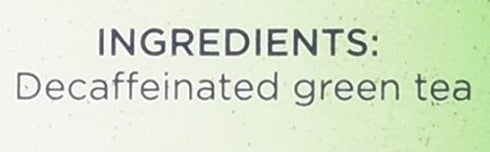 Tetley Green Tea, Decaffeinated ? 72 bags, 4.57 oz box