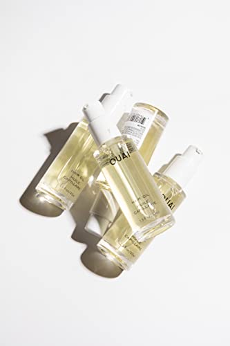 OUAI Hair Oil, Multitasking Oil Protects from UV/Heat Damage and Frizz, Adds Mega Shine and Smooths Split Ends. Safe for Colored Hair. Free from Parabens, Sulfates and Phthalates (1.5 oz)