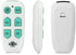Universal Big Button TV Remote - EasyMote | Backlit, Easy Use, Smart, Learning Television & Cable Box Controller, Perfect for Assisted Living Elderly Care. White TV Remote Control