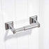 Universal Plastic Spring Loaded Toilet Paper Roll Holder Replacement , Chrome (1, Chrome)