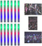 Upgraded Light up Foam Sticks, 3 Modes Colorful Flashing LED Strobe Stick for Party, Concert and Event (12 Pack)