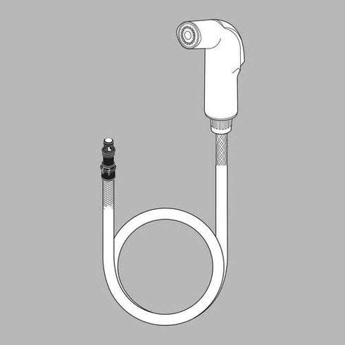 Delta RP60097SS Spray Hose and Diverter Assembly, Stainless