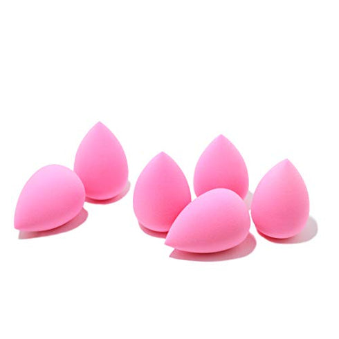 AOA Studio Collection Makeup Sponge Set Makeup Blender Latex Free and High-definition Set of 6 Makeup Blender For Powder Cream and Liquid, Super Soft Wonder Blender Beauty Cosmetic