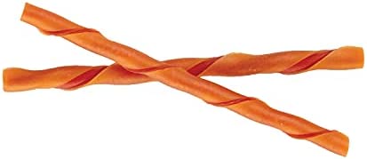 SmartBones Smart Twist Sticks With Peanut Butter 50 Count, Rawhide-Free Chews For Dogs, SBTT-02943, 50-count