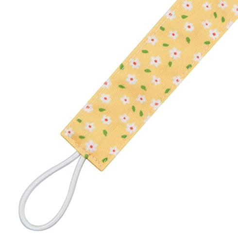 Babygoal Floral Pacifier Clips, 6 Pack Binky Paci Holder and Leash for Boys and Girls Fits for Most Pacifier, Binkie Styles & Baby Teethers & Toys and Gift 6PS31