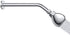 9 Inch Shower Arm with Flange,ABS Chrome Construction,Shower Arm Water Outlet,Universal Extra Long Shower Pipe Extension Extender,Polished Chrome