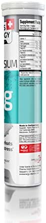 Swiss Energy by Dr. Frei Magnesium + B Complex, 20 Effervescent Tablets