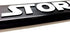 Custom Car Gear (2) Star Wars Storm Troopers License Plate Frames Bracket 3D Raised Letters, Black w/White Lettering