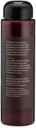 Fresh Wave Vacuum Odor Eliminating & Deodorizer Beads, 5.25 oz. | Safer Odor Relief | Natural Plant-Based Odor Eliminator | Odor Absorbers for Home | Keeps Vacuum Fresh Between Uses