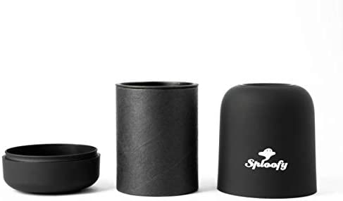 Sploofy PRO - Personal Air filter - Smoke Filter With Replaceable Cartridge - Trap Smoke and Odor - up to 500 uses (Black Pro)