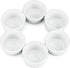 Kÿchen Mini Ramekins 1 oz. 30 ml|Microwave & Oven Safe, Porcelain Souffle Dish, Dipping Sauce, & Small Dessert Cups| 6 Count