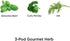 AeroGarden Gourmet Herb Seed Pod Kit - Herb Seeds for AeroGarden Indoor Garden, 3-Pod