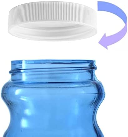 Screw-On Caps Compatible with 1-5 Gallon American Maid Water Jugs, (53-400) 53mm Size Bottle Lids, 3pk