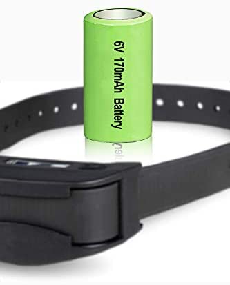 Amityke 6V Battery for pet Stop Dog Collar Compatible with PCC-100 & PCC-200 PTPIR-003 PTPFS-003 Systems for Pet Stop Collars 4 Pack