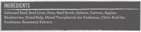Merrick Backcountry Freeze-Dried Raw Dry Dog Food Mixers Real Beef Recipe - 5.5 oz. Pouch
