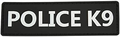 Excellent Elite Spanker 2 Pcs Magic Sticker Morale Patch Reflective Police K9 Patch in Training Puppy for Dog Harnesses & Vests