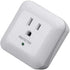 Monoprice Power & Surge - White | 1 Outlet Surge Protector with End of Service Alarm, 900 Joules 15A / 125V / 1875W, 10dB to 60dB