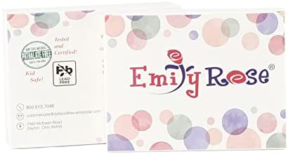 Emily Rose 18 Inch Doll Clothes Accessories Gift Set for Kids Girls | Hooded Sweatshirt Basics 18" Doll Outfit with Black Stretch Jeans | Gift Boxed! | Fits Most 18" Dolls