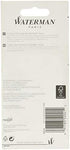 Waterman Fountain Pen Cartridges, Black, 8-Pack (52021W)