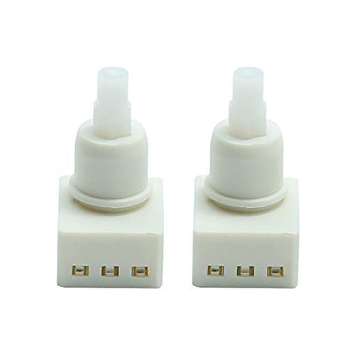 Vkinman 2Pcs Interior Light Switch + 2Pcs Bonus Map Dome Light LED Bulbs Fit for Honda Accord/Dodge/Pilot/Ridgeline/Odyssey/Ram 1500 Replace 34404-SDA-A21, 34404-SDA-A22D3, 924-798