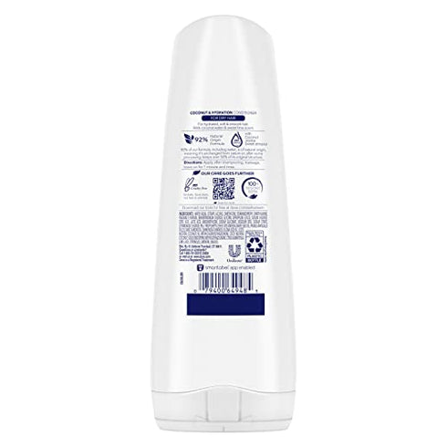 Dove Nourishing Secrets Conditioner Conditioner for Dry Hair Coconut & Hydration Conditioner that Nourishes For Healthy and Hydrated Hair 12 oz