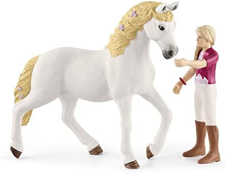 Schleich Horse Club, Horse Toys for Girls and Boys, Sofia and Blossom Horse Set with Rider and Horse Toy, Ages 5+