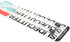 ChicWrap Two Pack 13" ZipSafe Replacement Slide Cutters - Adheres to Any Plastic Wrap Dispenser for Hassle-Free, Safe Cutting