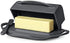 Butterie Flip-Top Butter Dish with Matching Spreader (Grey)