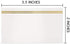 Set of 50 place cards with 200 Meal Choice stickers (Gold)