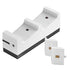 Snakebyte Twin Charge X - Xbox One Controller Charger Dual Docking/Charging Station incl. 2 Rechargeable Battery Packs for XBOX One Controller / Elite / S Controller Gamepad, White