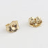 Orgrimmar 14K Gold Earring Backs Yellow Ear Locking for Stud Ear Rings (3 Pairs)
