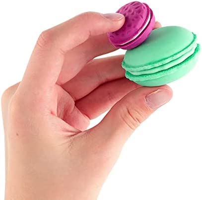 OOLY, Le Macaron Patisserie, Scented Eraser, Vanilla Scent - Set of 5