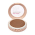 Ruby Kisses Powder Foundation Full Coverage Matte Foundation Long Lasting Face Makeup 0.35 oz. (Honey Brown)