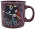 Silver Buffalo Disney Nightmare Before Christmas Simply Meant to Be Jack and Sally Ceramic Camper Style Mug, 20 Ounces