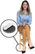 Slipstick Premium Wool Felt Furniture Feet Pads / Chair Leg Floor Protectors (1 Inch Round) Includes 16 Wool Blended Felt Feet Pads with Peel and Stick Adhesive, Gray, CB113