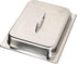 Winco Half Size Dome Cover with Handle,Stainless Steel,Medium