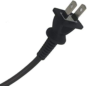 1ft Power Extension Cord 2-Pack, BolAAzuL 2-Prong Short Black Power Extension Cable for NEMA 1-15P to NEMA 1-15R, Male to Female, Non-Polarized for Christmas Lights