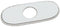 Grohe 07 551 000 6-Inch Euro Escutcheon Plate For Covering Unused Mounting Holes, Starlight Chrome